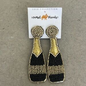 Champagne Bottle Earrings